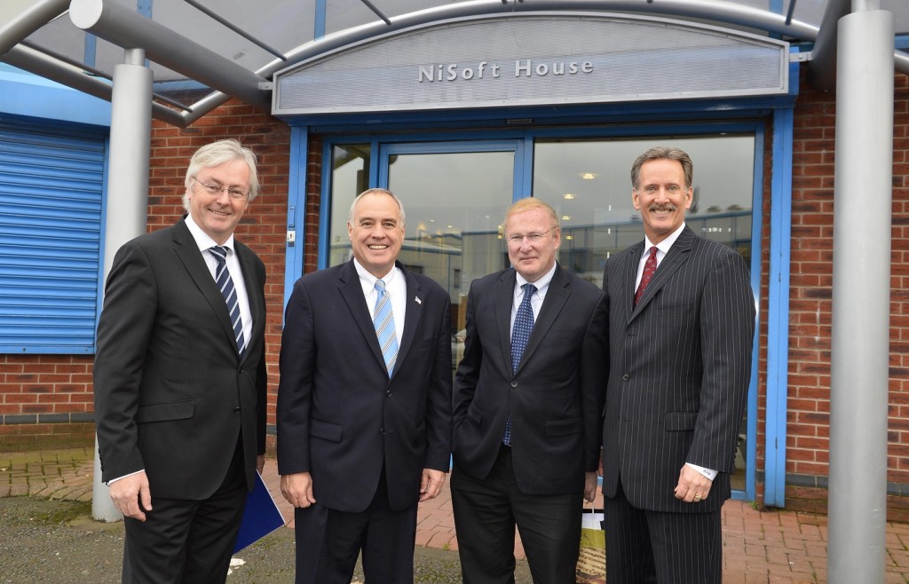 Colin Walsh, Crescent Capital CEO, Tom DiNapoli New York State Comptroller, Patrick Doherty, Office of New York State Controller Director of Corporate Governance and Doug Deardoff, NiSoft CEO